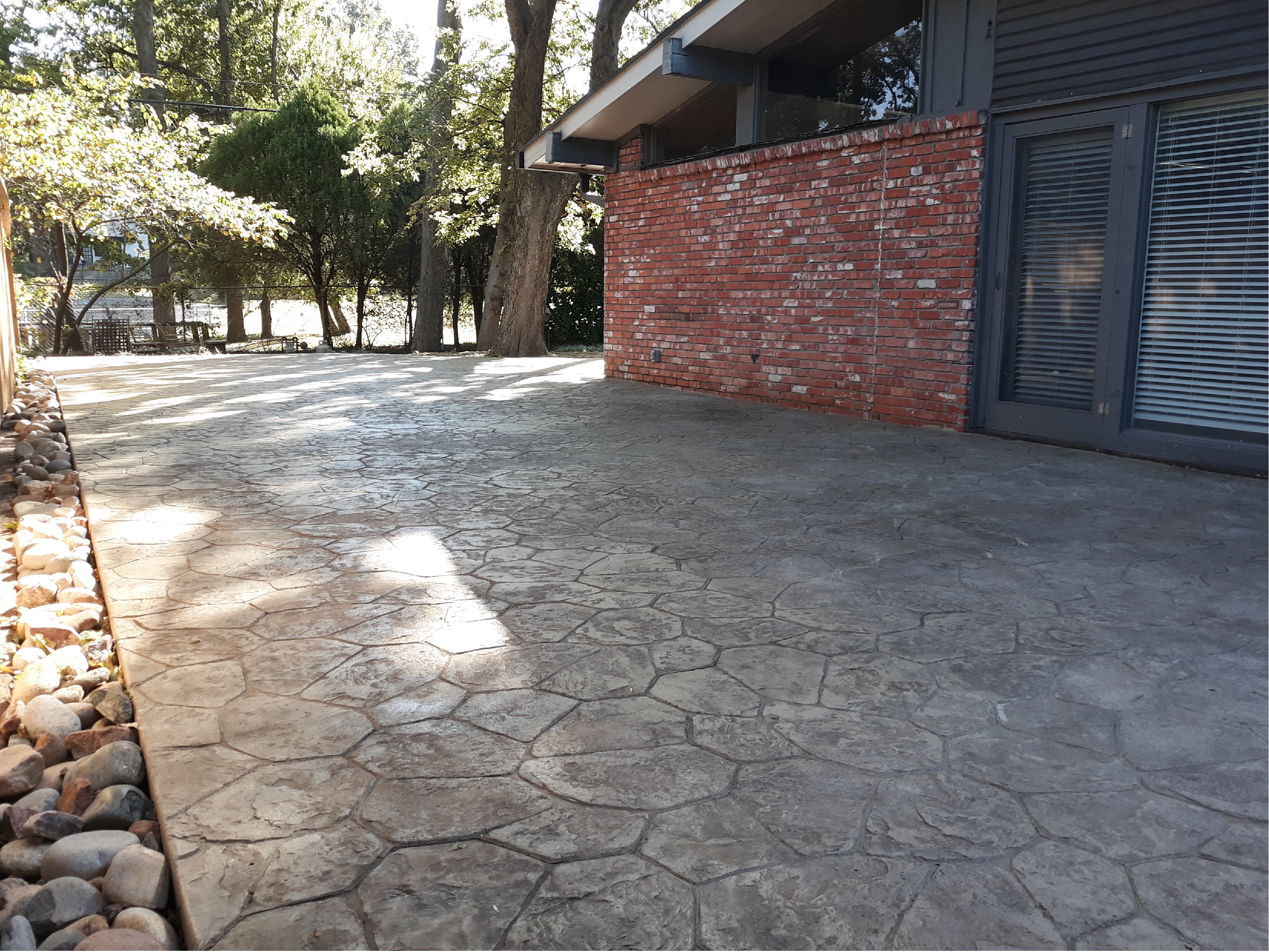 Fieldstone Concrete Stamp Fieldstone Concrete Stamp