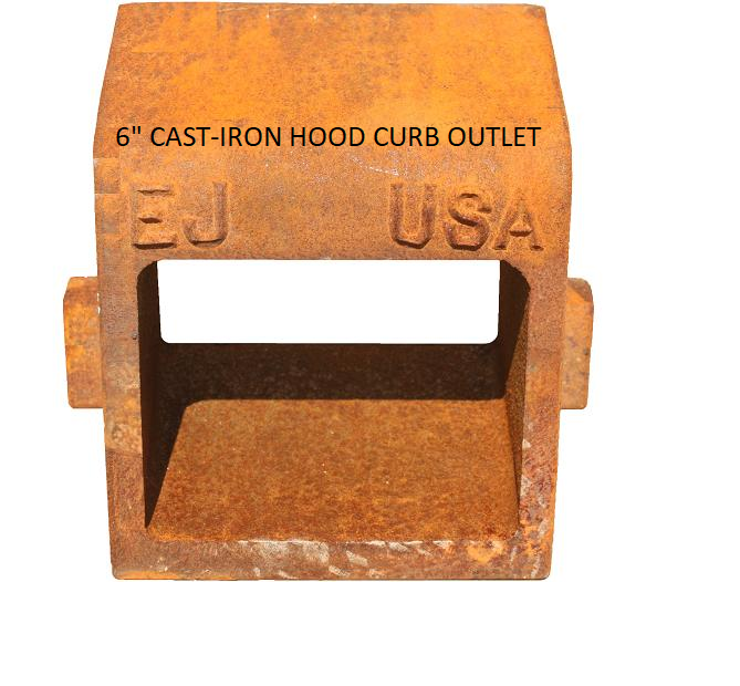 cast iron hood outlet